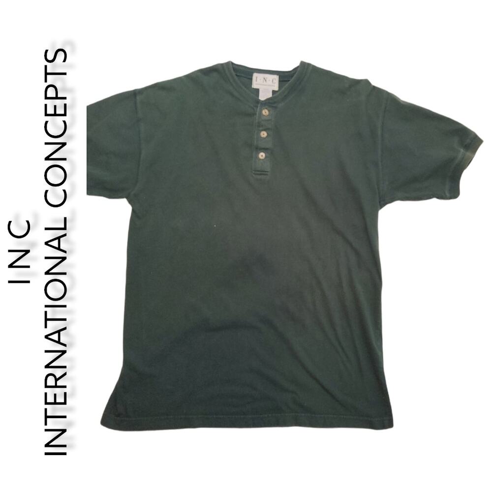 INC INTERNATIONAL CONCEPTS POLO SHIRT SIZE M